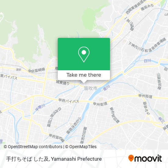 手打ちそば した及 map