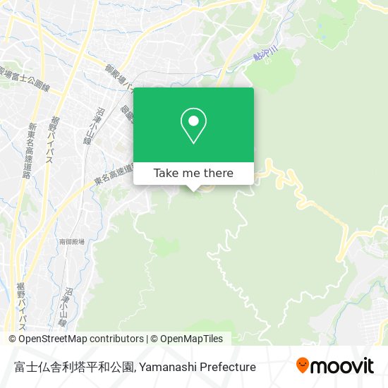 富士仏舎利塔平和公園 map