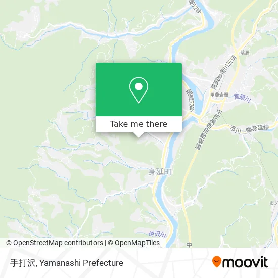 手打沢 map