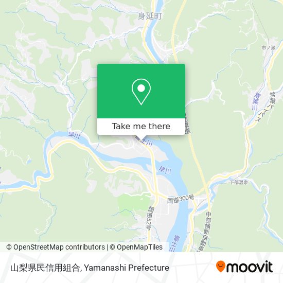 山梨県民信用組合 map