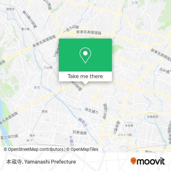 本蔵寺 map