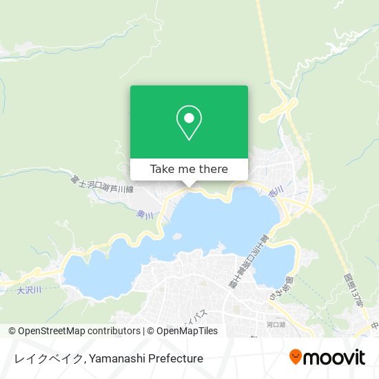 レイクベイク map