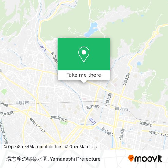 湯志摩の郷楽水園 map