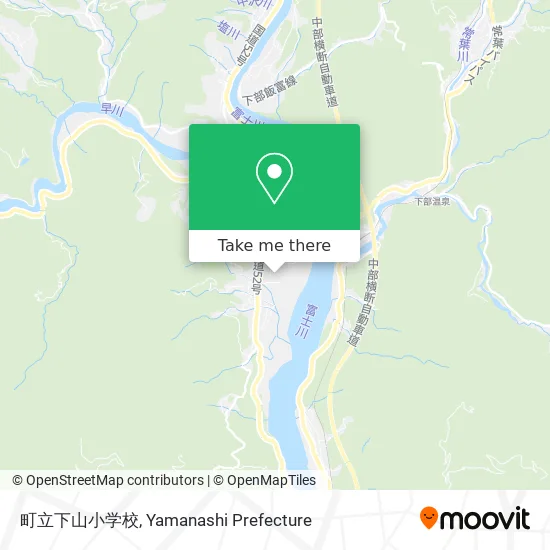 Town Shimoyama Elementary School map