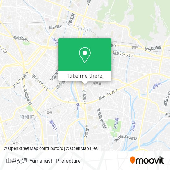 山梨交通 map