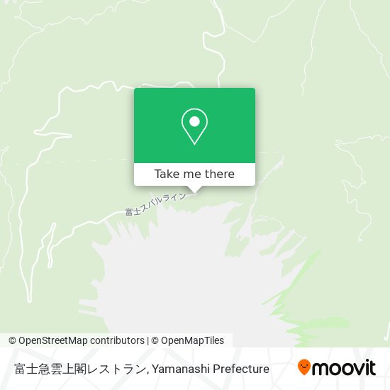 富士急雲上閣レストラン map
