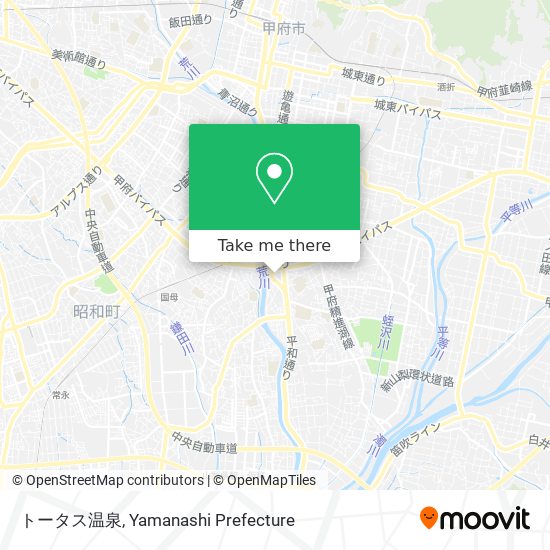 トータス温泉 map