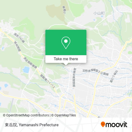 東岳院 map