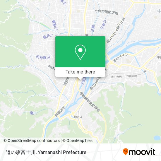 道の駅富士川 map