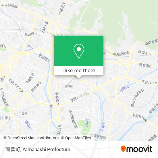 青葉町 map