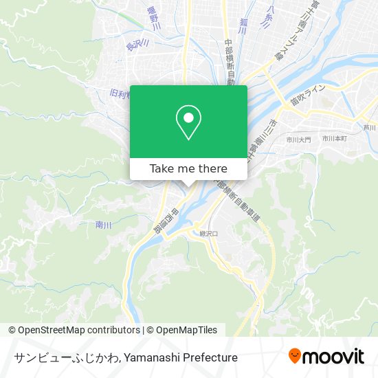 サンビューふじかわ map