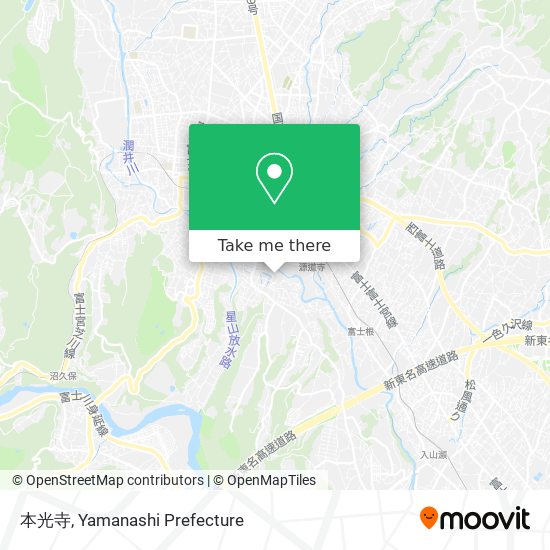 本光寺 map