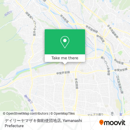 デイリーヤマザキ御勅使団地店 map