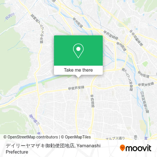 Daily Yamazaki Miuchi Housing Complex Store map