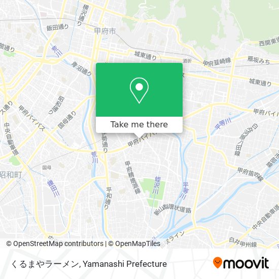 くるまやラーメン map