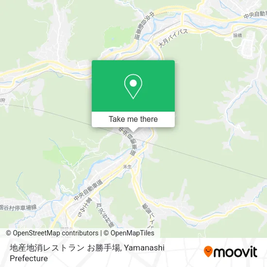 Local Production Restaurant Okatte Place map