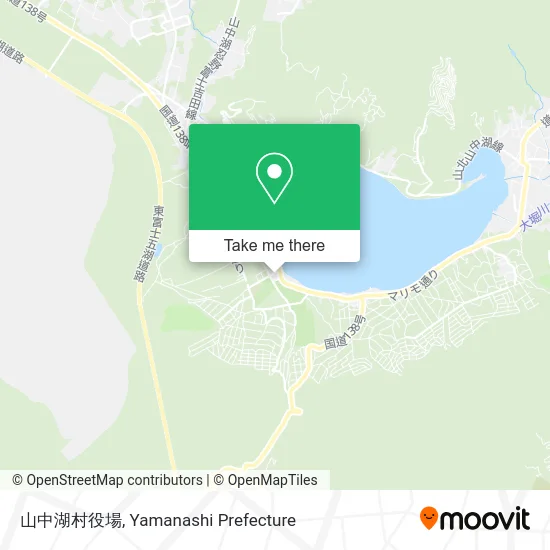 山中湖村役場 map