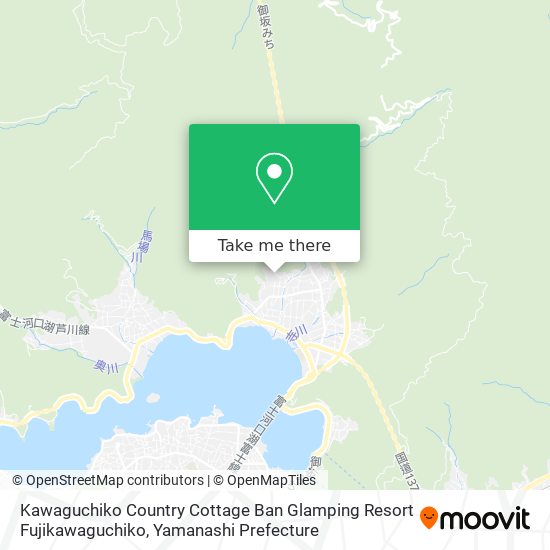 Kawaguchiko Country Cottage Ban Glamping Resort Fujikawaguchiko map