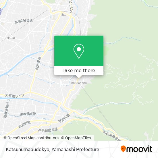 Katsunumabudokyo map