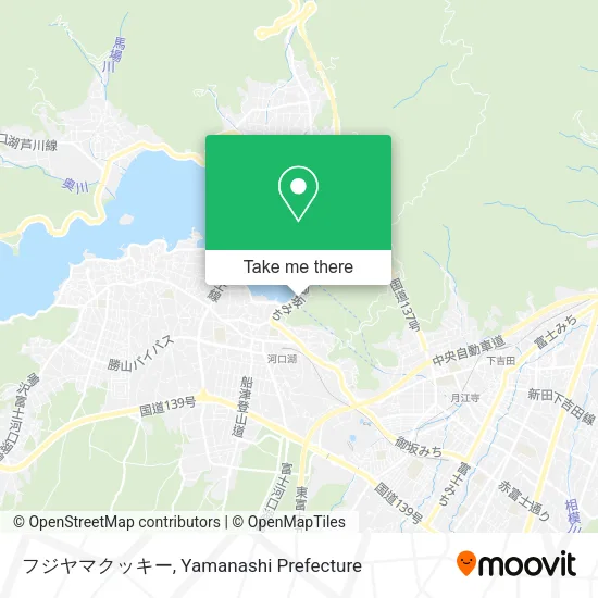 Fujiyama Cookie map