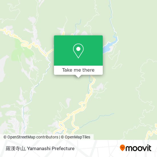 羅漢寺山 map