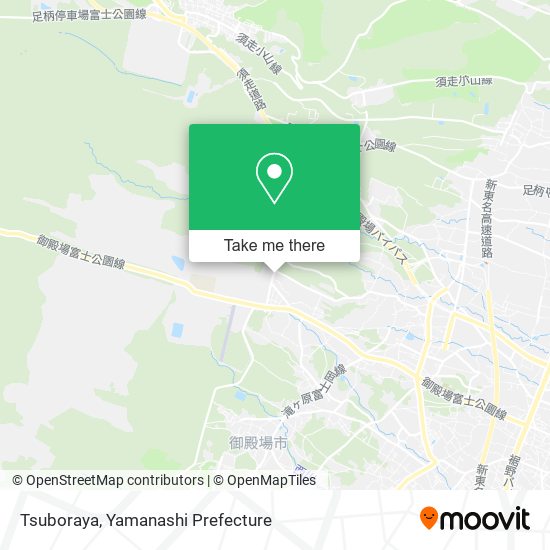 Tsuboraya map