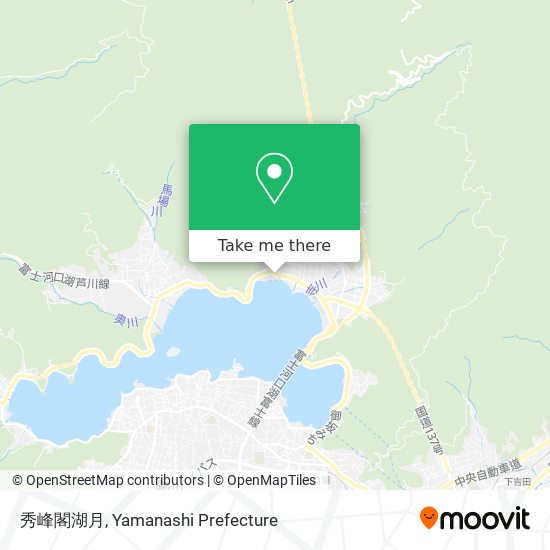 秀峰閣湖月 map