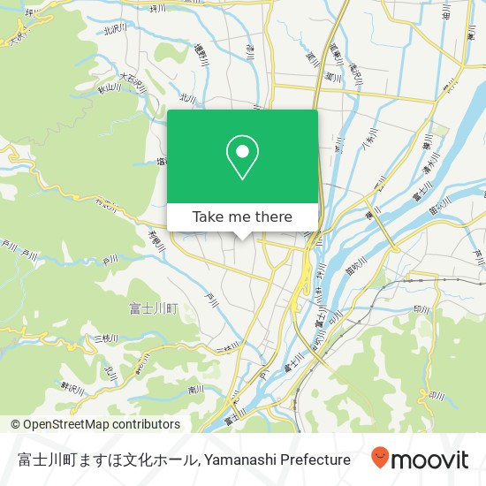 富士川町ますほ文化ホール map