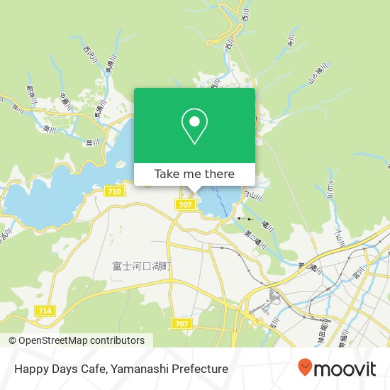 Happy Days Cafe map