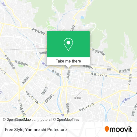 Free Style map