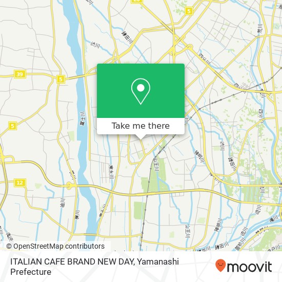 ITALIAN CAFE BRAND NEW DAY map