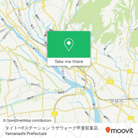 タイトーFステーション ラザウォーク甲斐双葉店 map