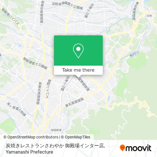 炭焼きレストランさわやか 御殿場インター店 map