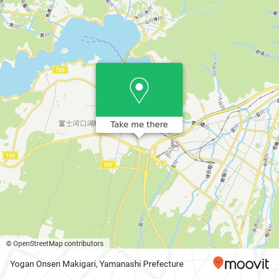 Yogan Onsen Makigari map