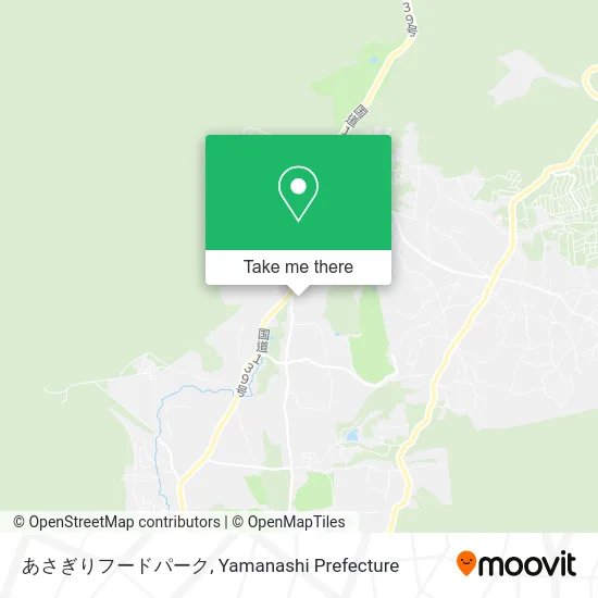 Asagiri Food Park map