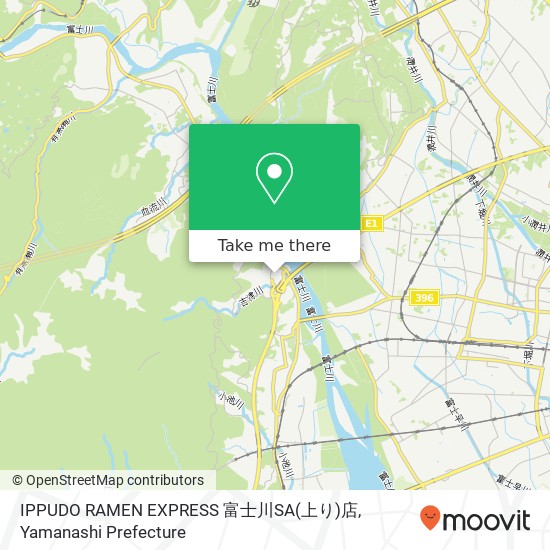 IPPUDO RAMEN EXPRESS 富士川SA(上り)店 map
