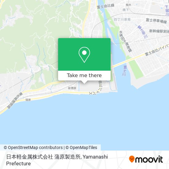 日本軽金属株式会社 蒲原製造所 map