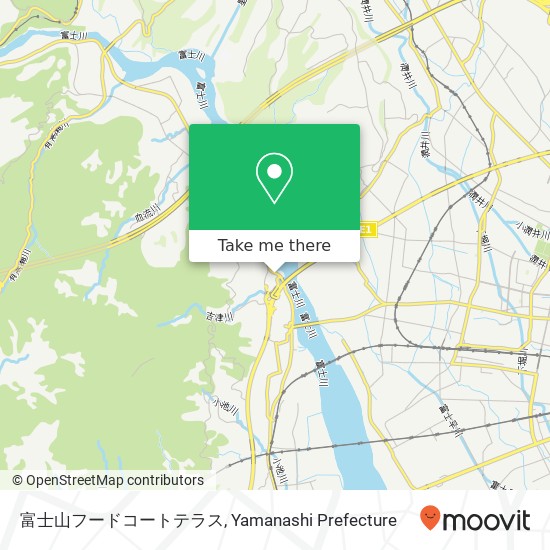 富士山フードコートテラス map