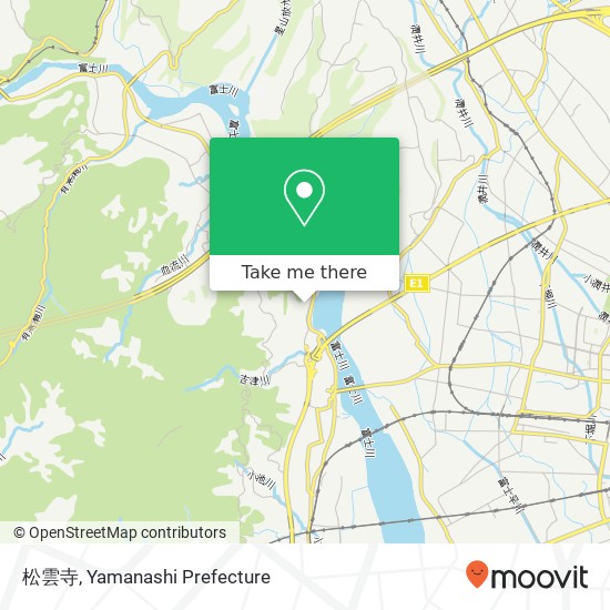 松雲寺 map