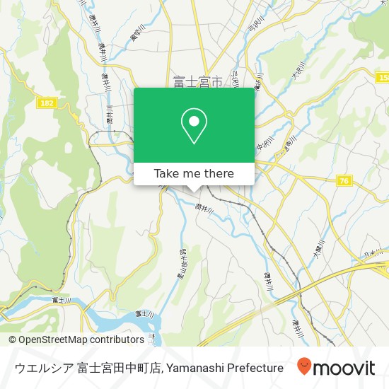 ウエルシア 富士宮田中町店 map