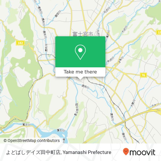 よどばしデイズ田中町店 map