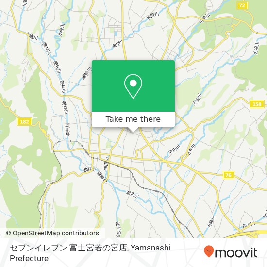セブンイレブン 富士宮若の宮店 map