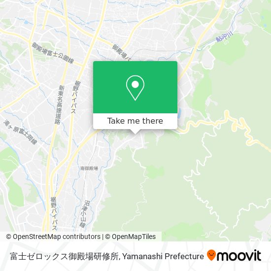 富士ゼロックス御殿場研修所 map