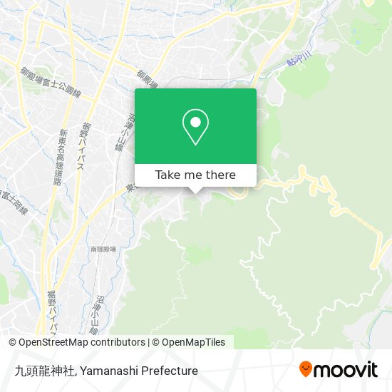 九頭龍神社 map