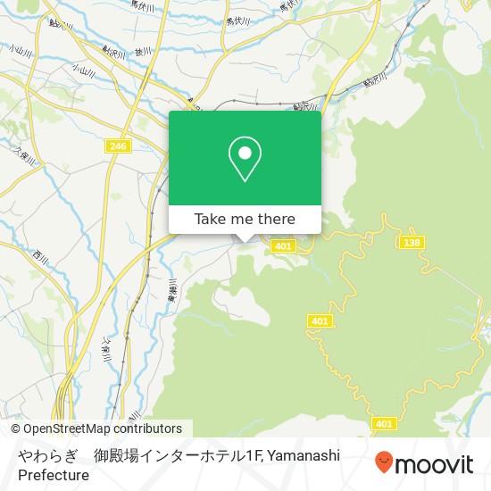 やわらぎ　御殿場インターホテル1F map