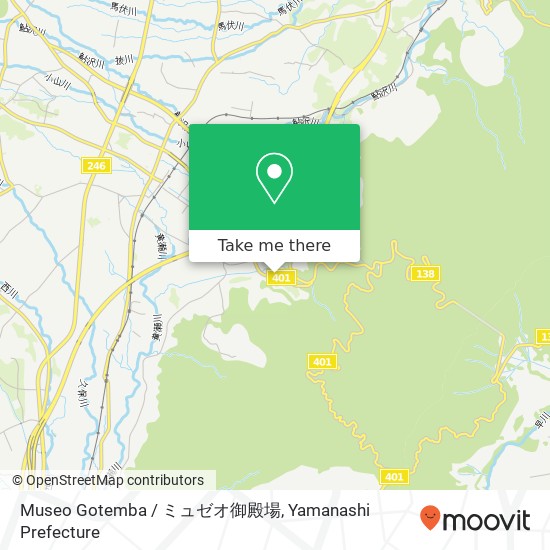 Museo Gotemba / ミュゼオ御殿場 map