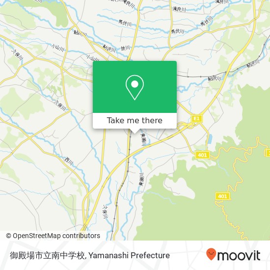 御殿場市立南中学校 map