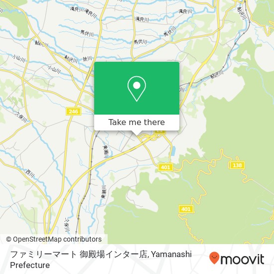 ファミリーマート 御殿場インター店 map