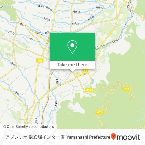 アプレシオ 御殿場インター店 map