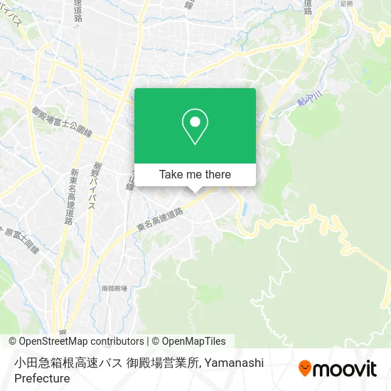 Odakyu Hakone Express Bus Gotemba Office map